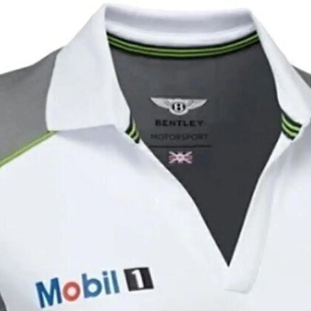 T-Shirt Bentley Motorsport Wmns Team Polo, Weiß, Damen 3/5