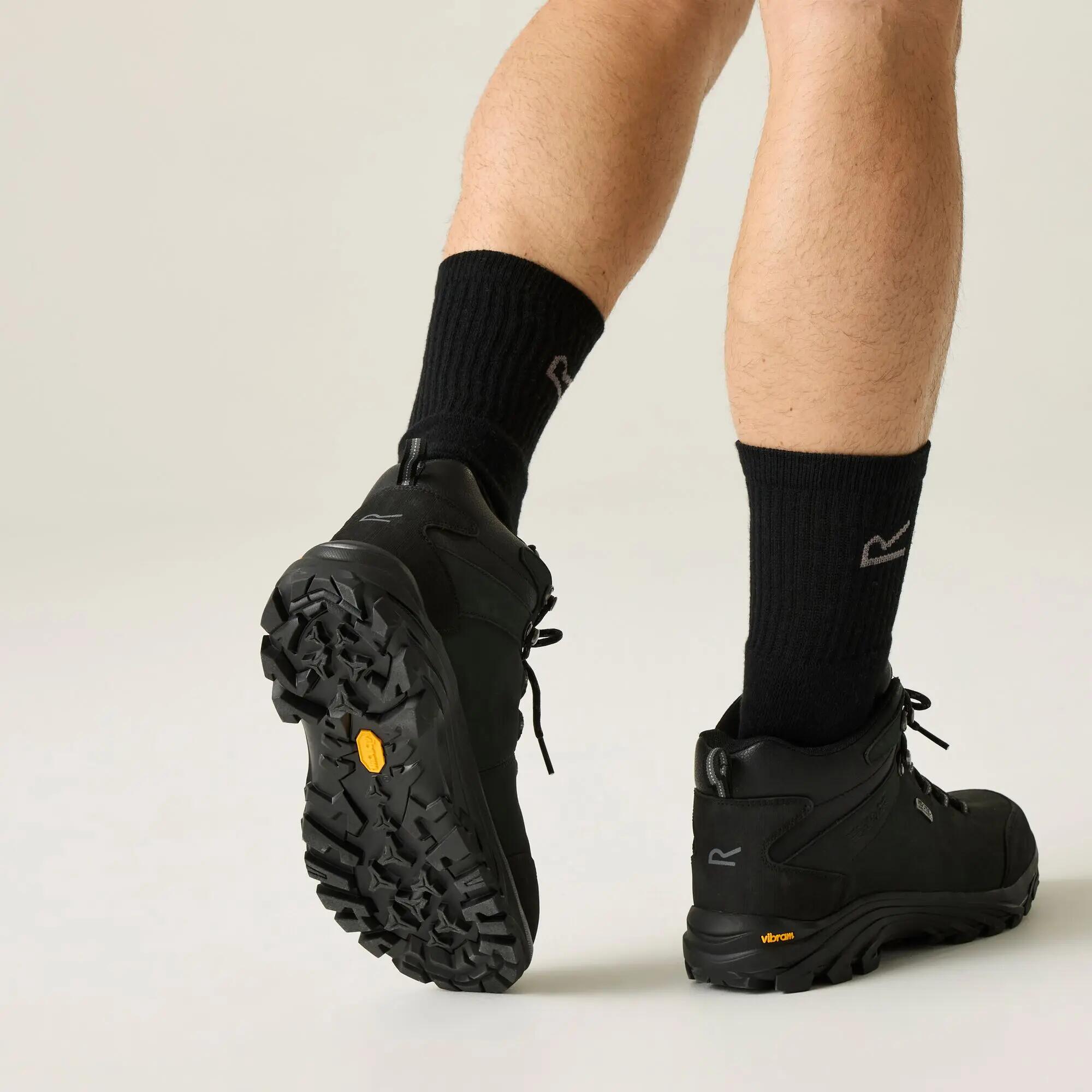 Burrell Leather férfi vízálló vibram túrabakancs 3/13
