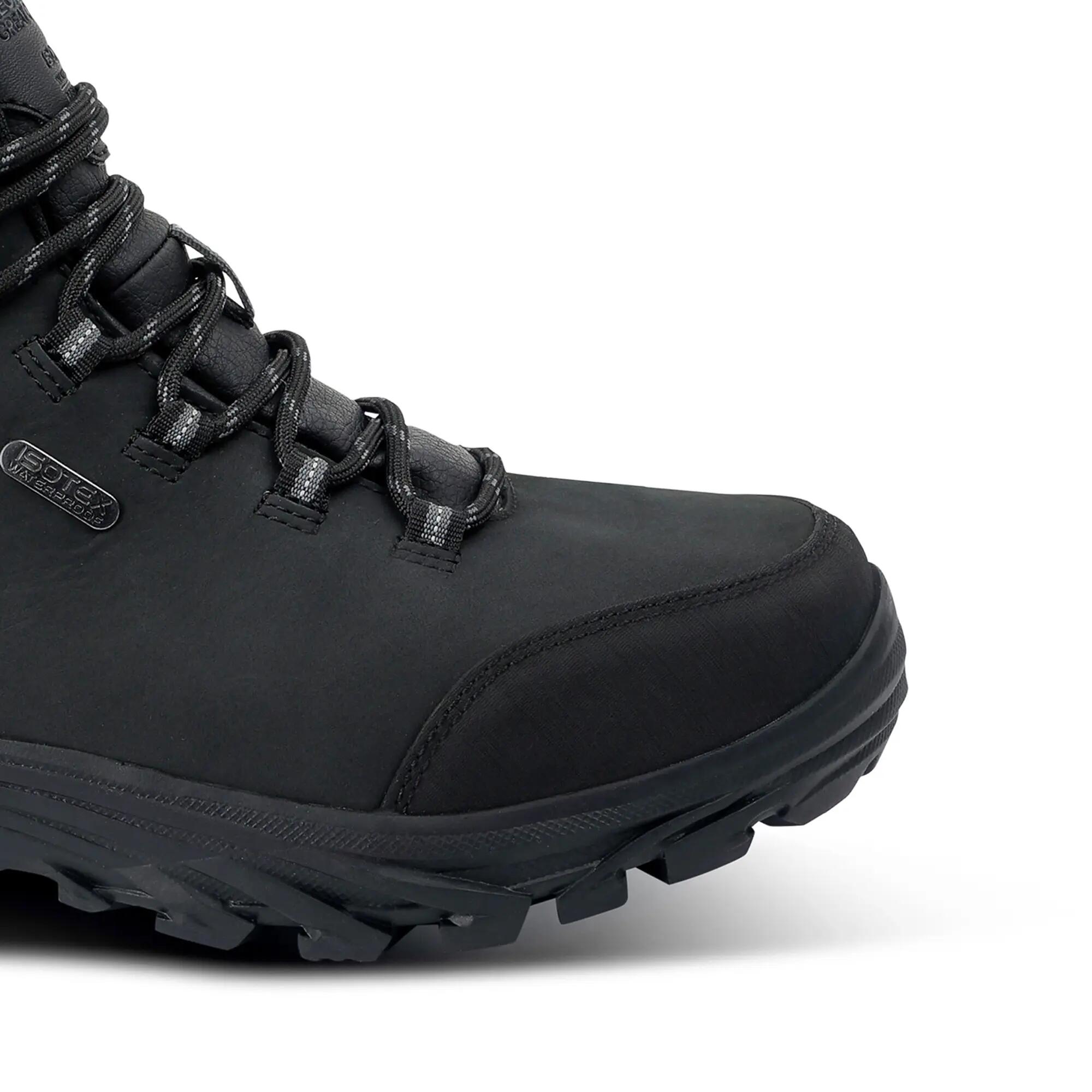 Burrell Leather férfi vízálló vibram túrabakancs 12/13