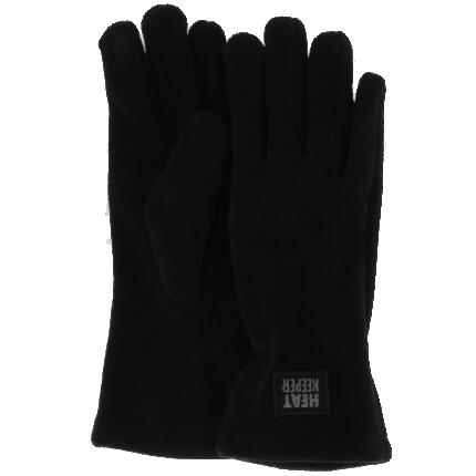 Thermo handschoenen fleece Dames Zwart