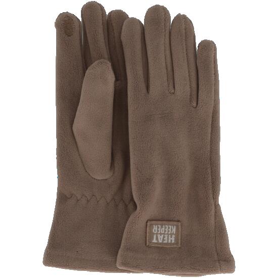 Thermo handschoenen fleece Dames Taupe