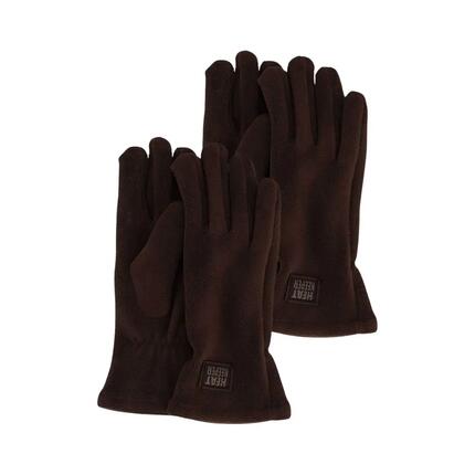 Thermo handschoenen fleece dames Grijs 2Pack