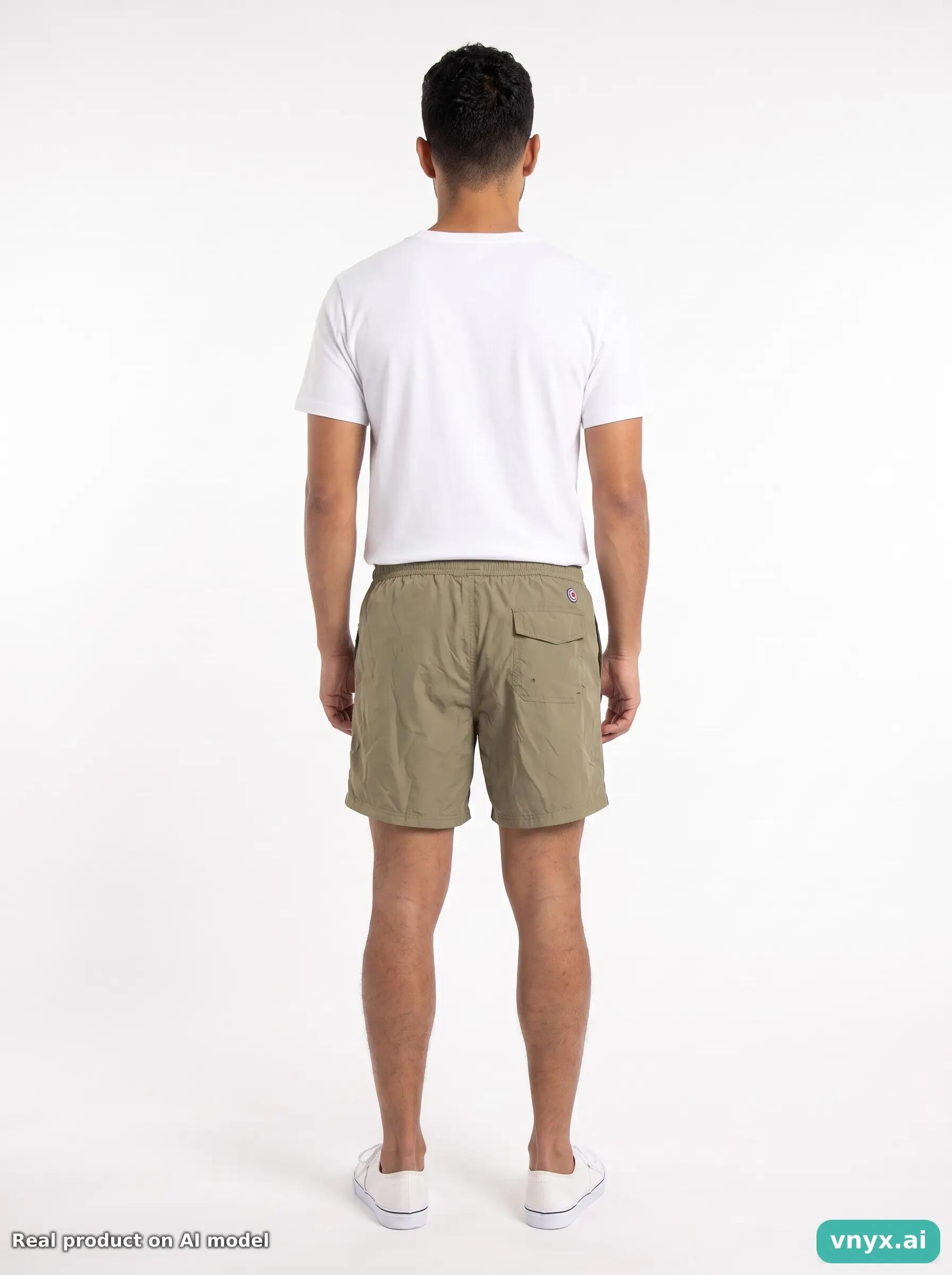 Second Life - Vintage COLMAR Olive Shorts Men W32 4/5