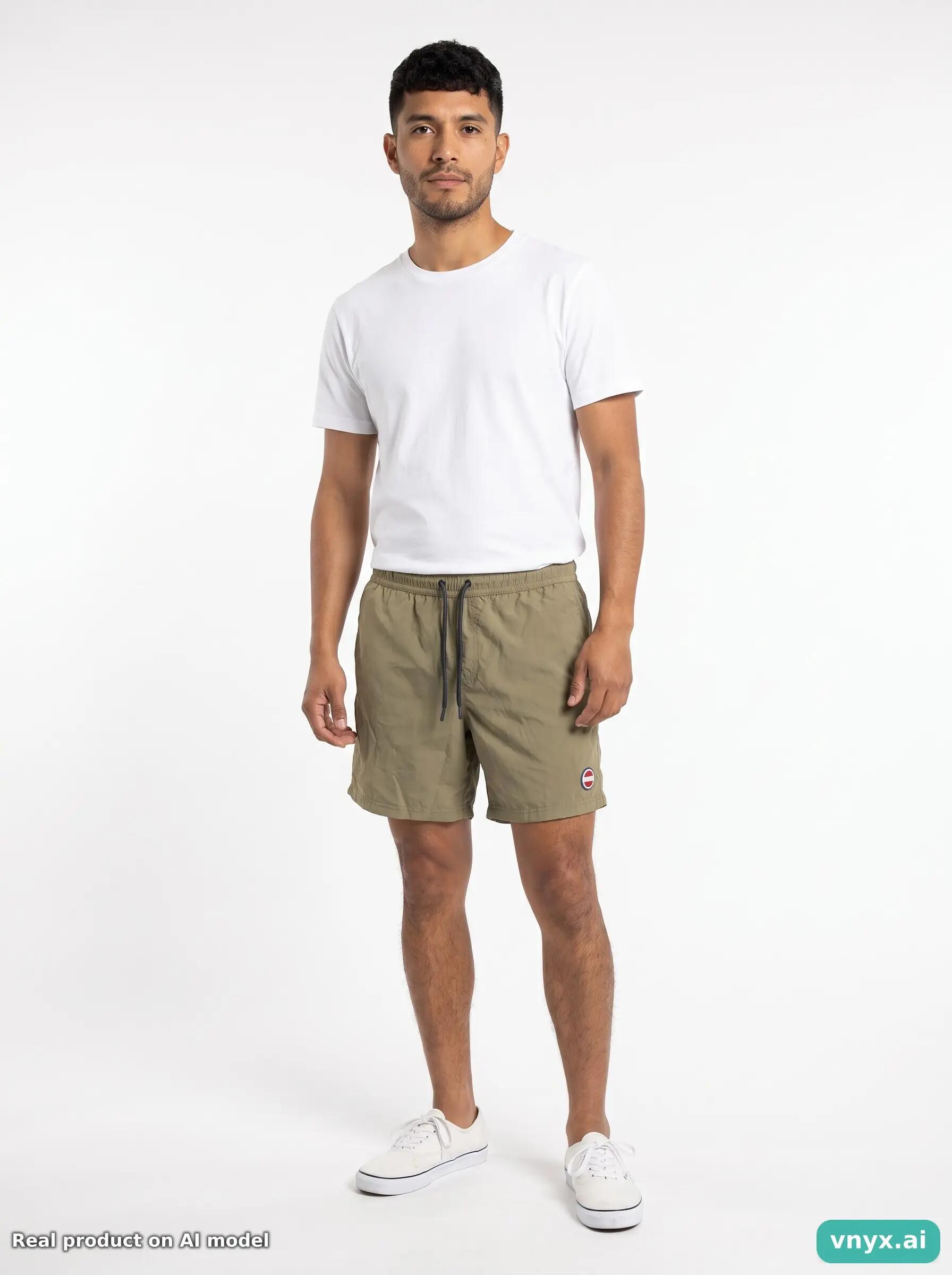 Second Life - Vintage COLMAR Olive Shorts Men W32 3/5