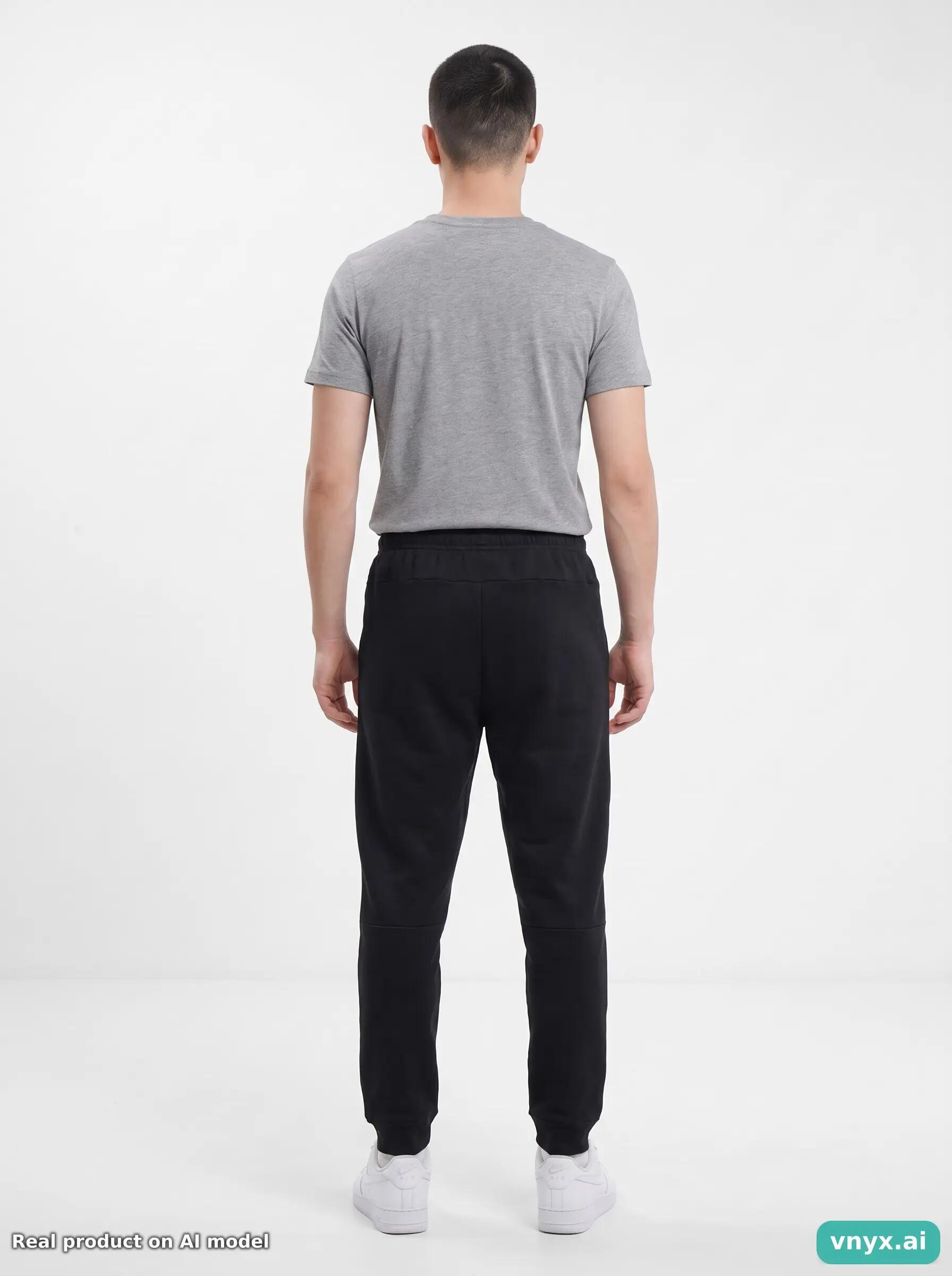 Second Life - Vintage Nike Black Joggers in men's XL 4/5