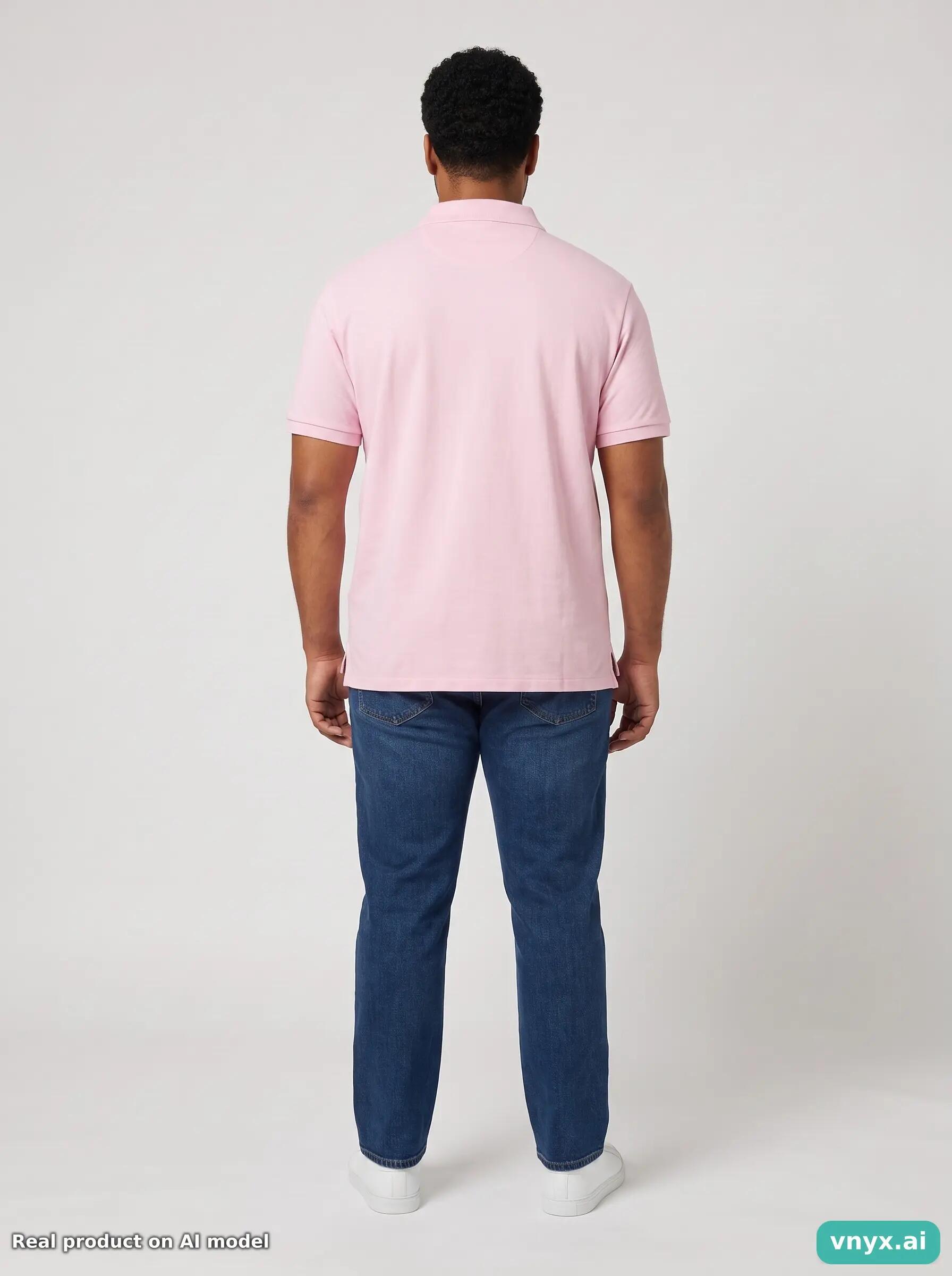 Second Life - Vintage Polo By Ralph Lauren Pink Polo Shirt Men L 4/5