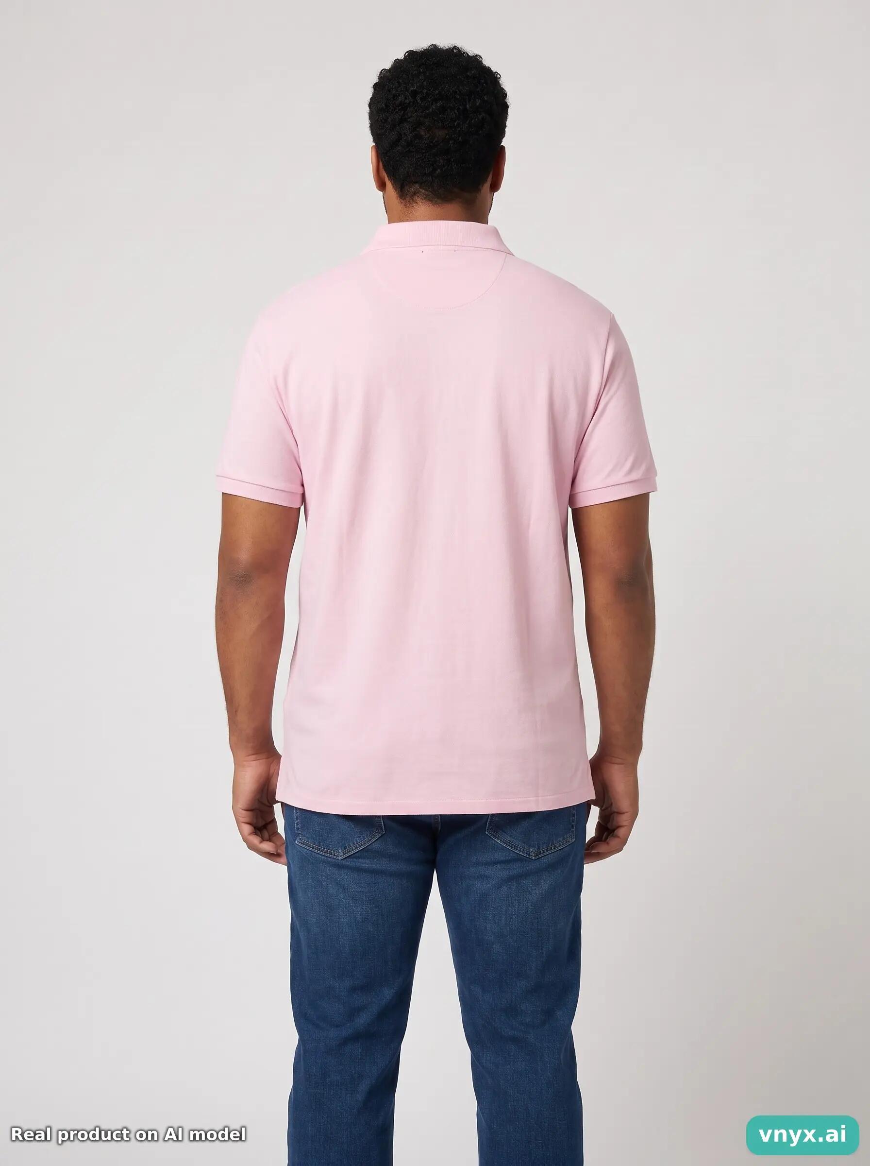Second Life - Vintage Polo By Ralph Lauren Pink Polo Shirt Men L 2/5