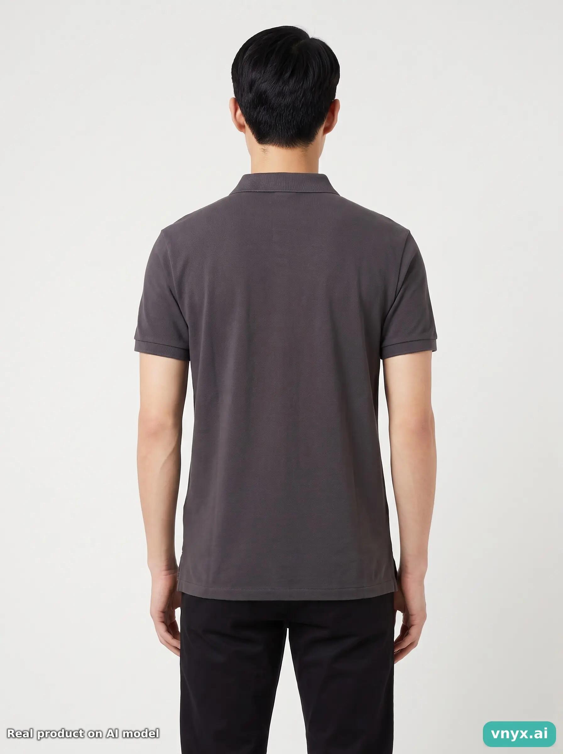 Second Life - Vintage Polo By Ralph Lauren Black Polo Shirt Men S 2/5