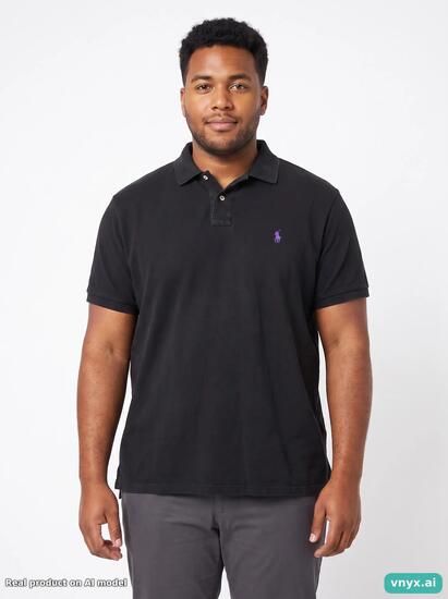 Second Life - Custom Fit Polo by Ralph Lauren Polo Shirt in Black size L