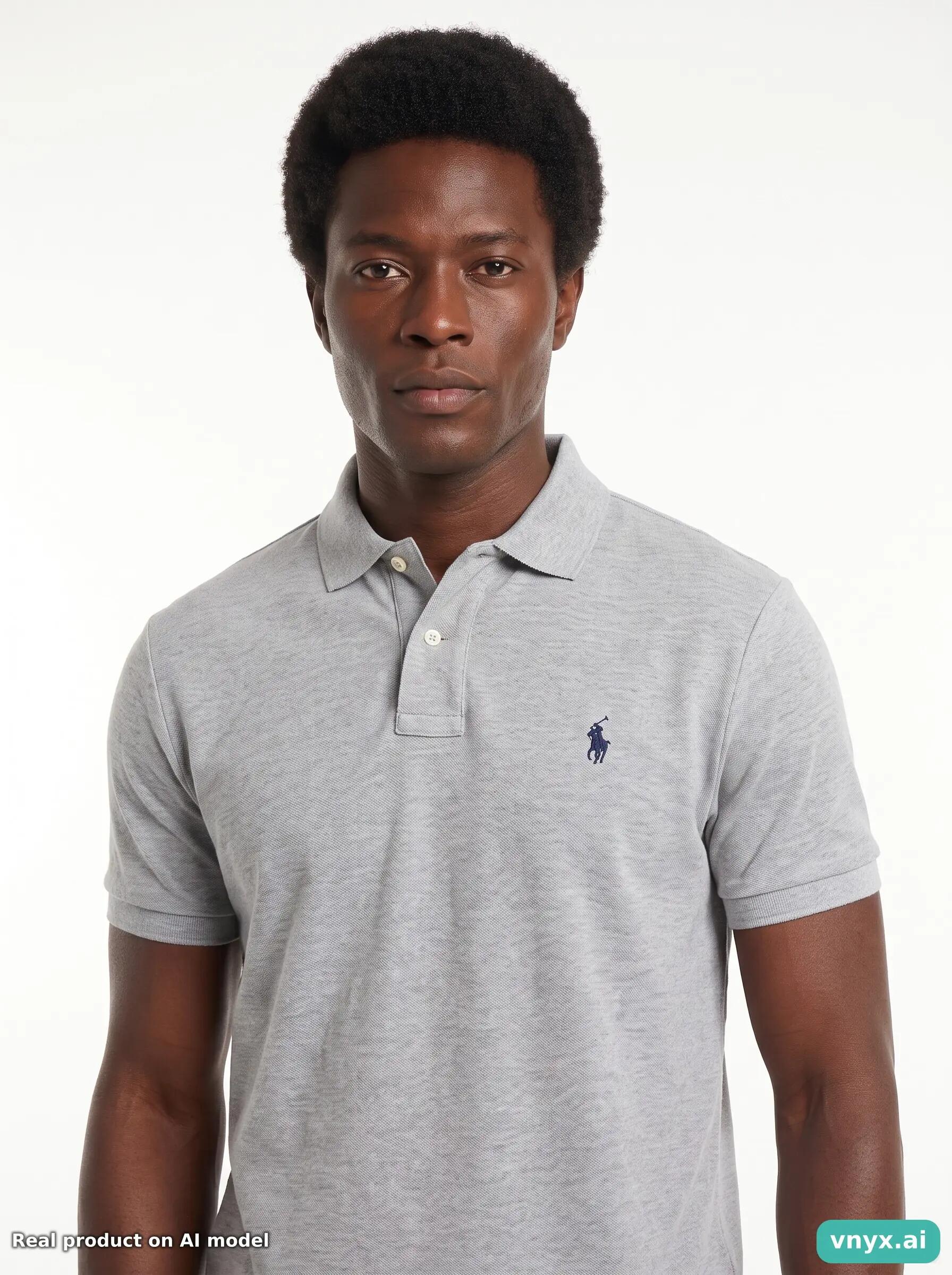 Second Life - Custom Slim Polo Ralph Lauren Polo Shirt in Light Blue size M 5/5