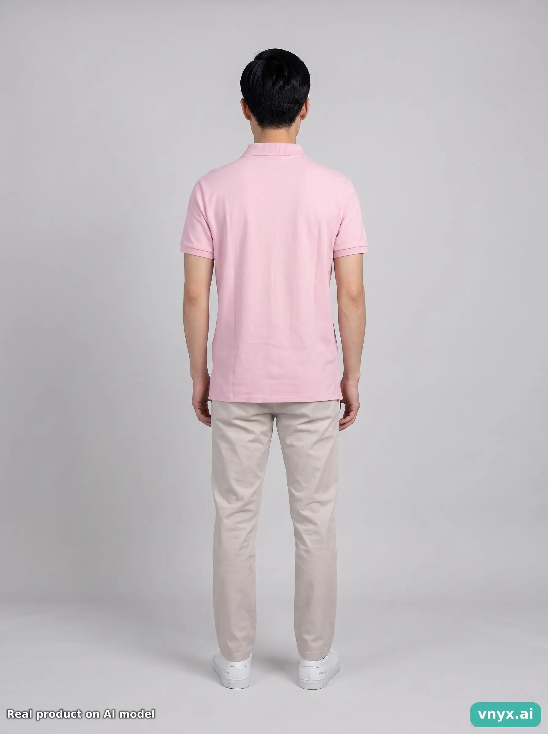 Second Life - Vintage Polo By Ralph Lauren Pink Polo Shirt Men L 4/5