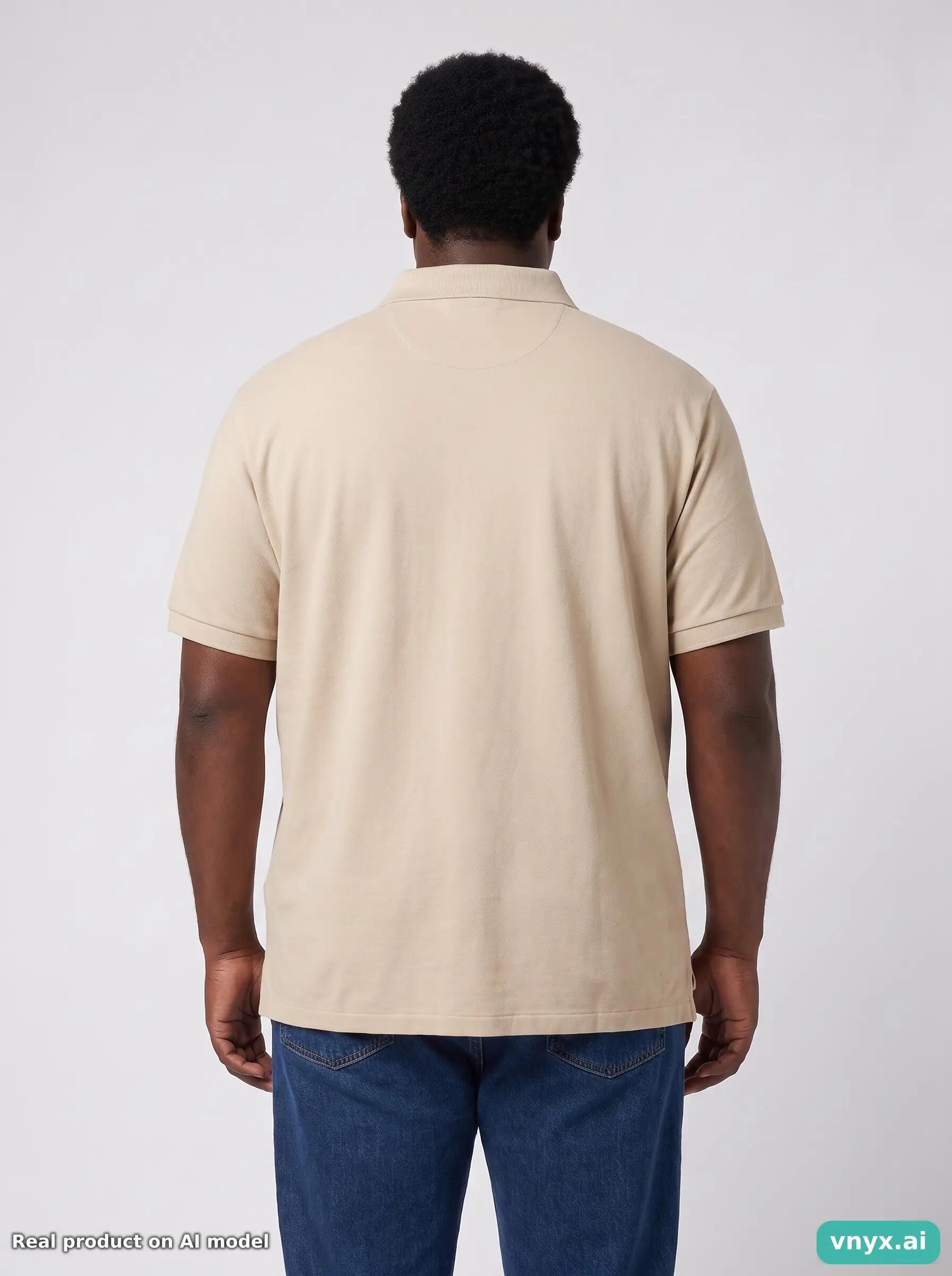 Second Life - Vintage Polo By Ralph Lauren Beige Polo Shirt Men XL 2/5