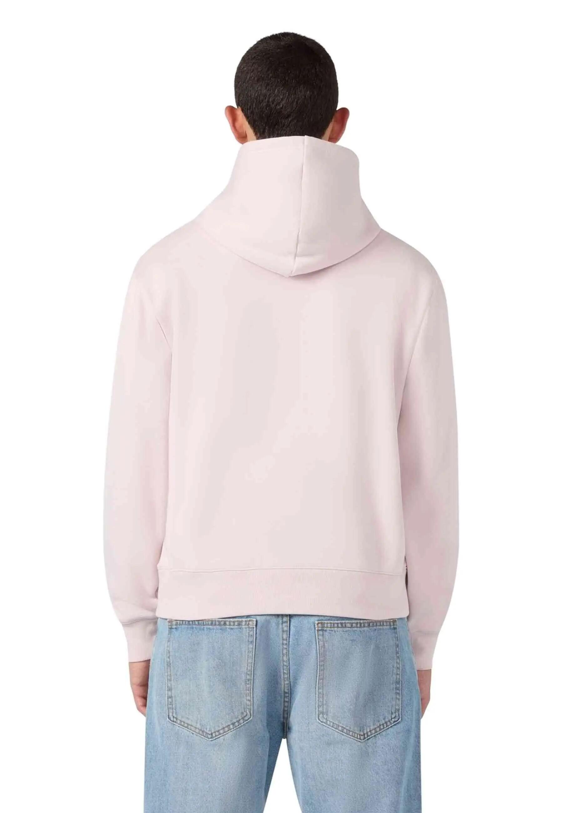 CHAMPION-hoodie met roze geborduurd logo, herenmaat L 2/6