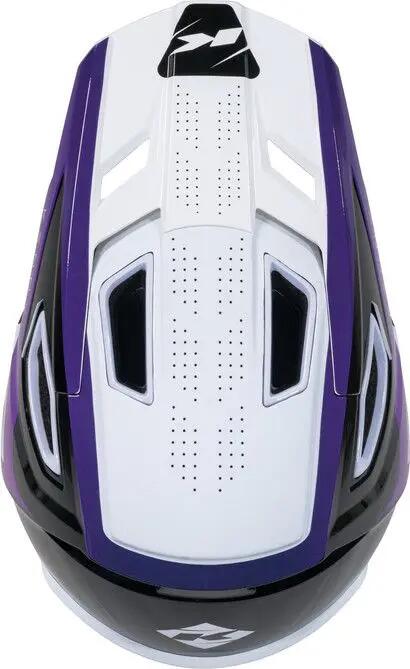 Casco Kenny Prolight Graphic Team Radiant Integral Blu/Bianco 4/4