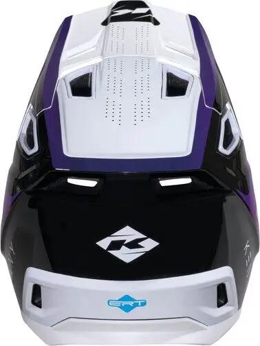 Casco Kenny Prolight Graphic Team Radiant Integral Blu/Bianco 3/4