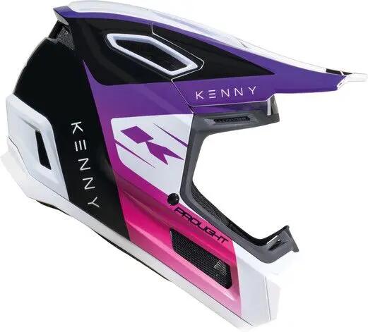 Casco Kenny Prolight Graphic Team Radiant Integral Blu/Bianco 2/4