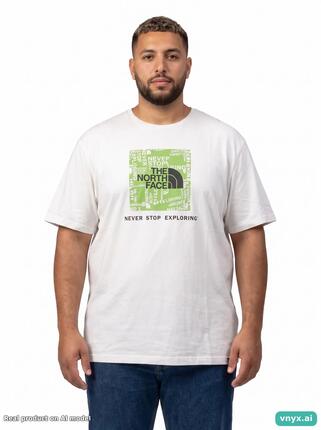 Second Life - Vintage The North Face White T-Shirt Men XXL