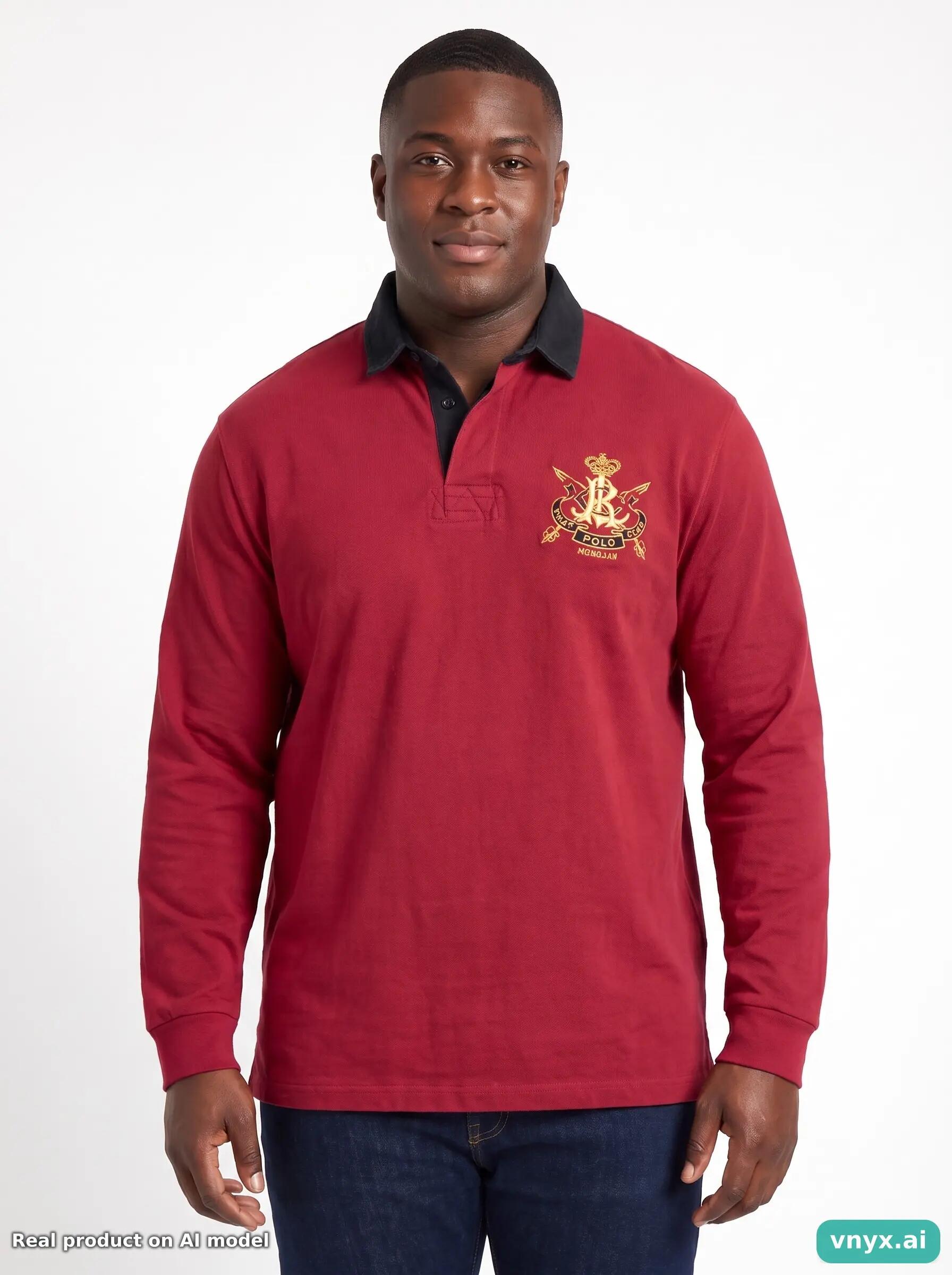 Second Life - Polo by Ralph Lauren Polo Shirt in Burgundy size XL 5/5