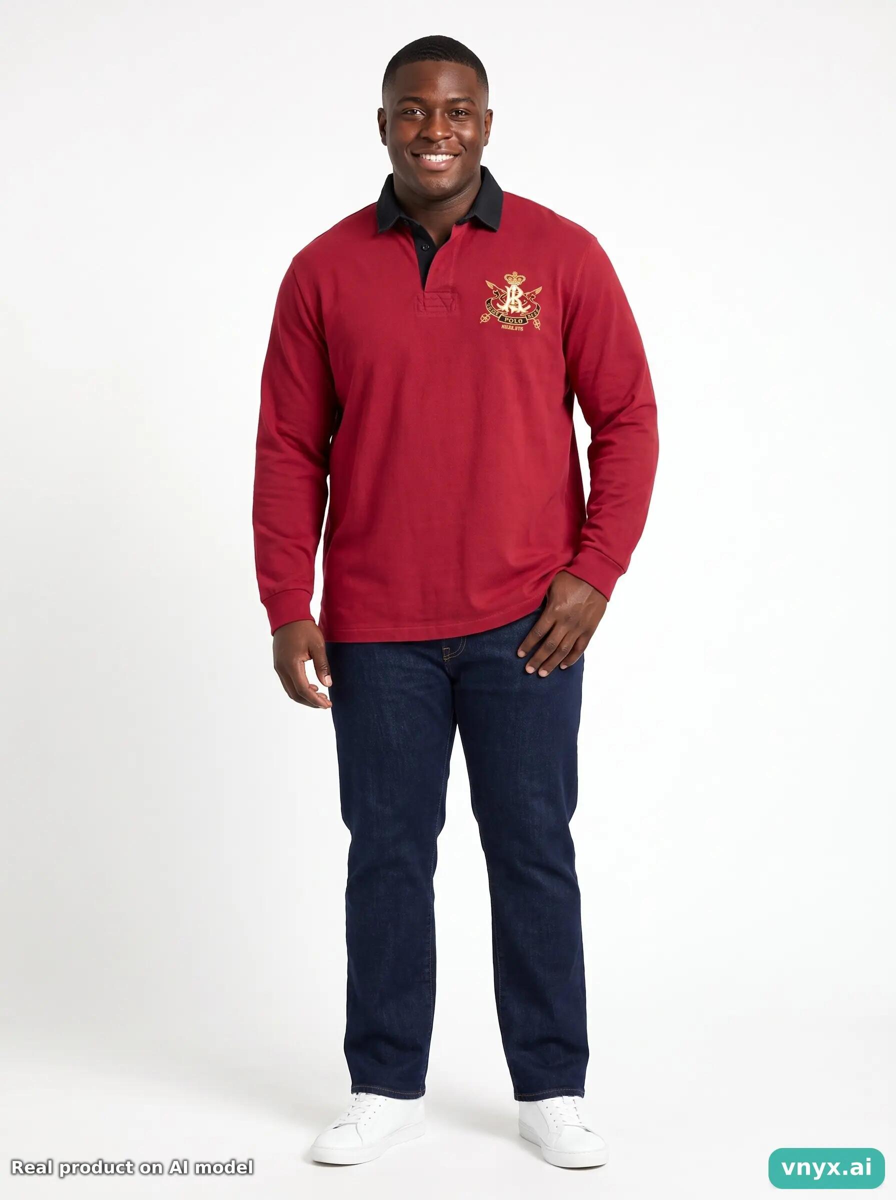 Second Life - Polo by Ralph Lauren Polo Shirt in Burgundy size XL 3/5