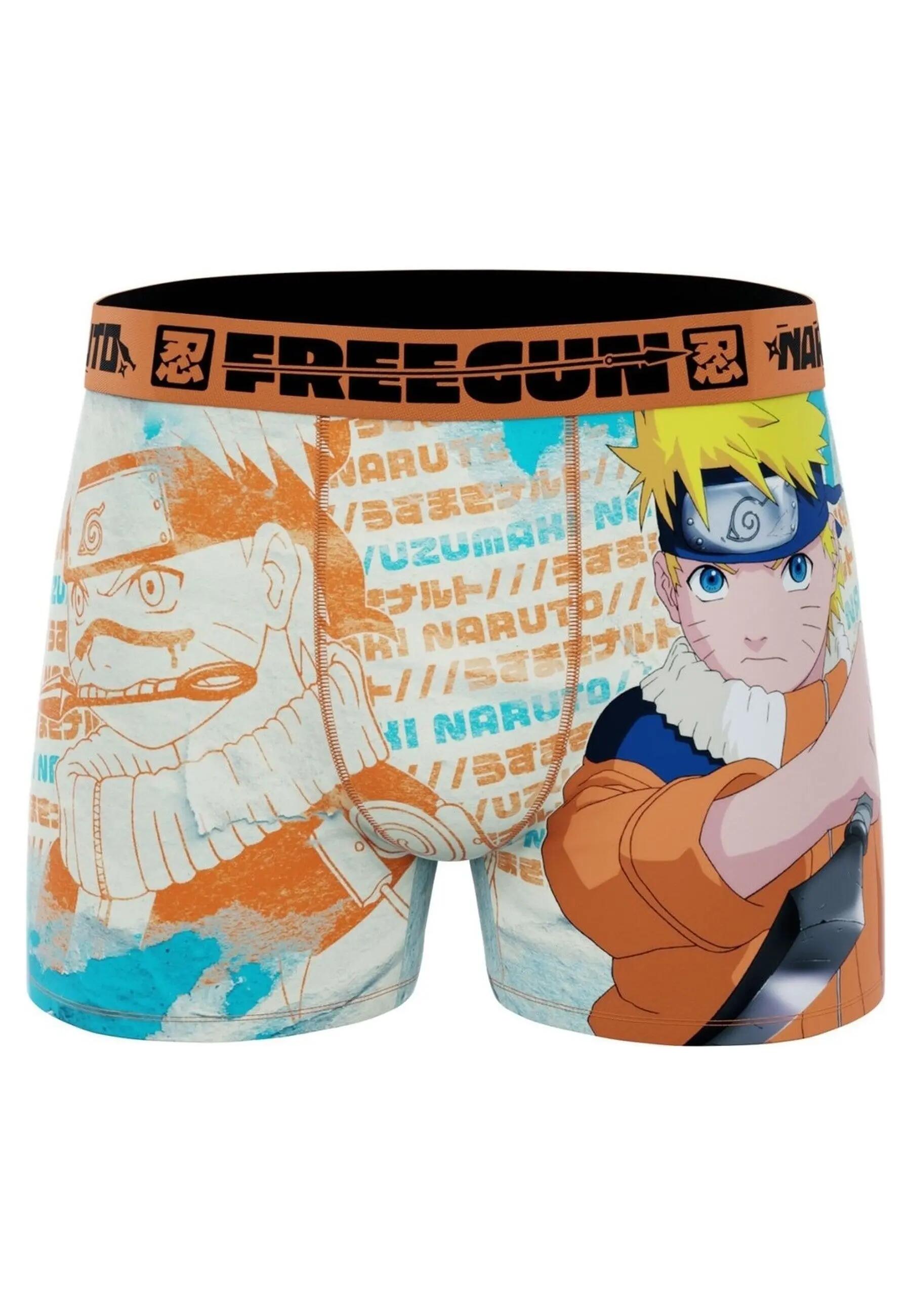 Caleçon boxeur Naruto Uzumaki FREEGUN, longueur standard, taille XL 1/2