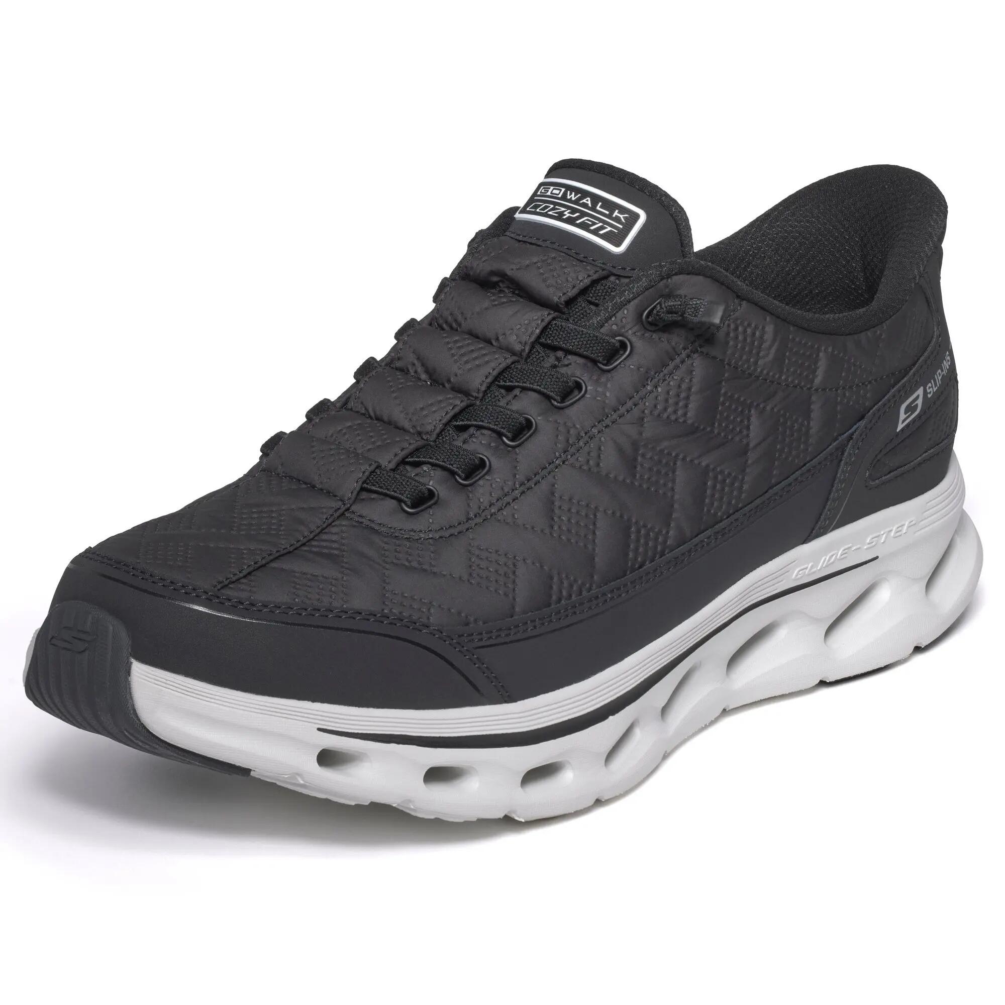 Zapatos Skechers Slip-ins Go Walk Glide-Step 2.0 Cozy Fit Walker negros hombre 6/6