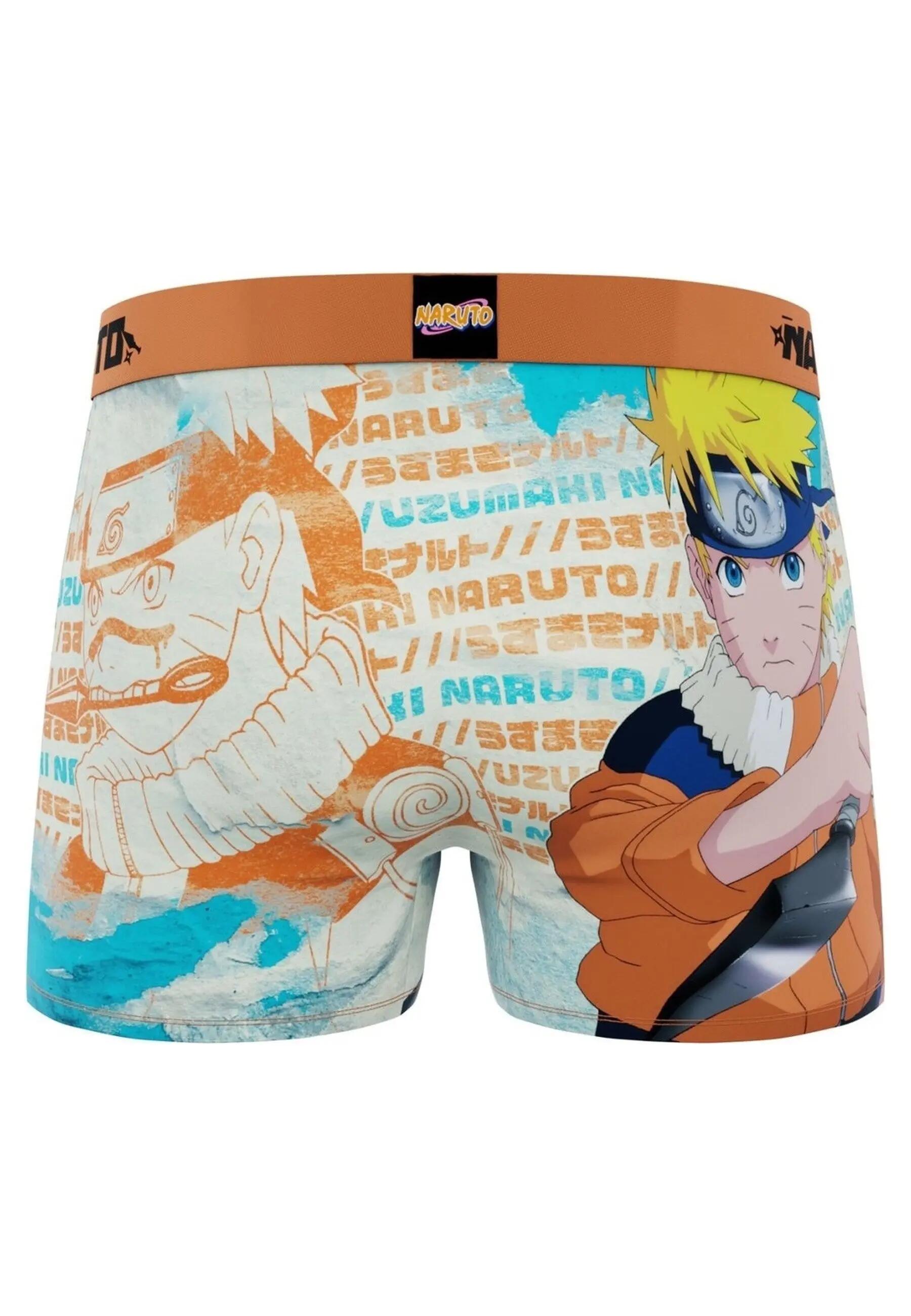 Caleçon boxeur Naruto Uzumaki FREEGUN, longueur standard, taille XL 2/2
