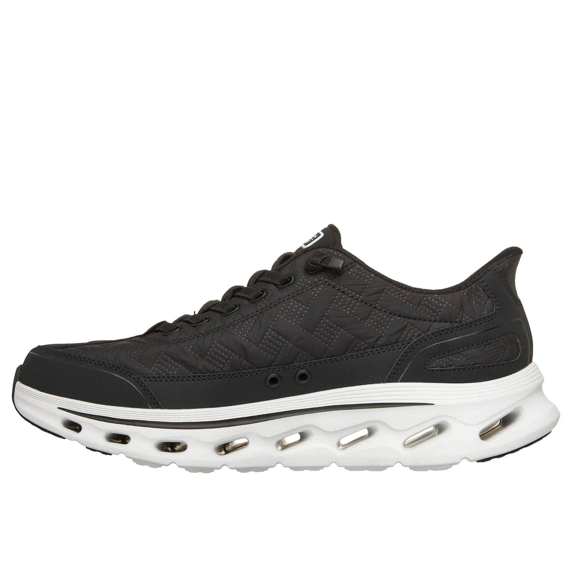Zapatos Skechers Slip-ins Go Walk Glide-Step 2.0 Cozy Fit Walker negros hombre 3/6