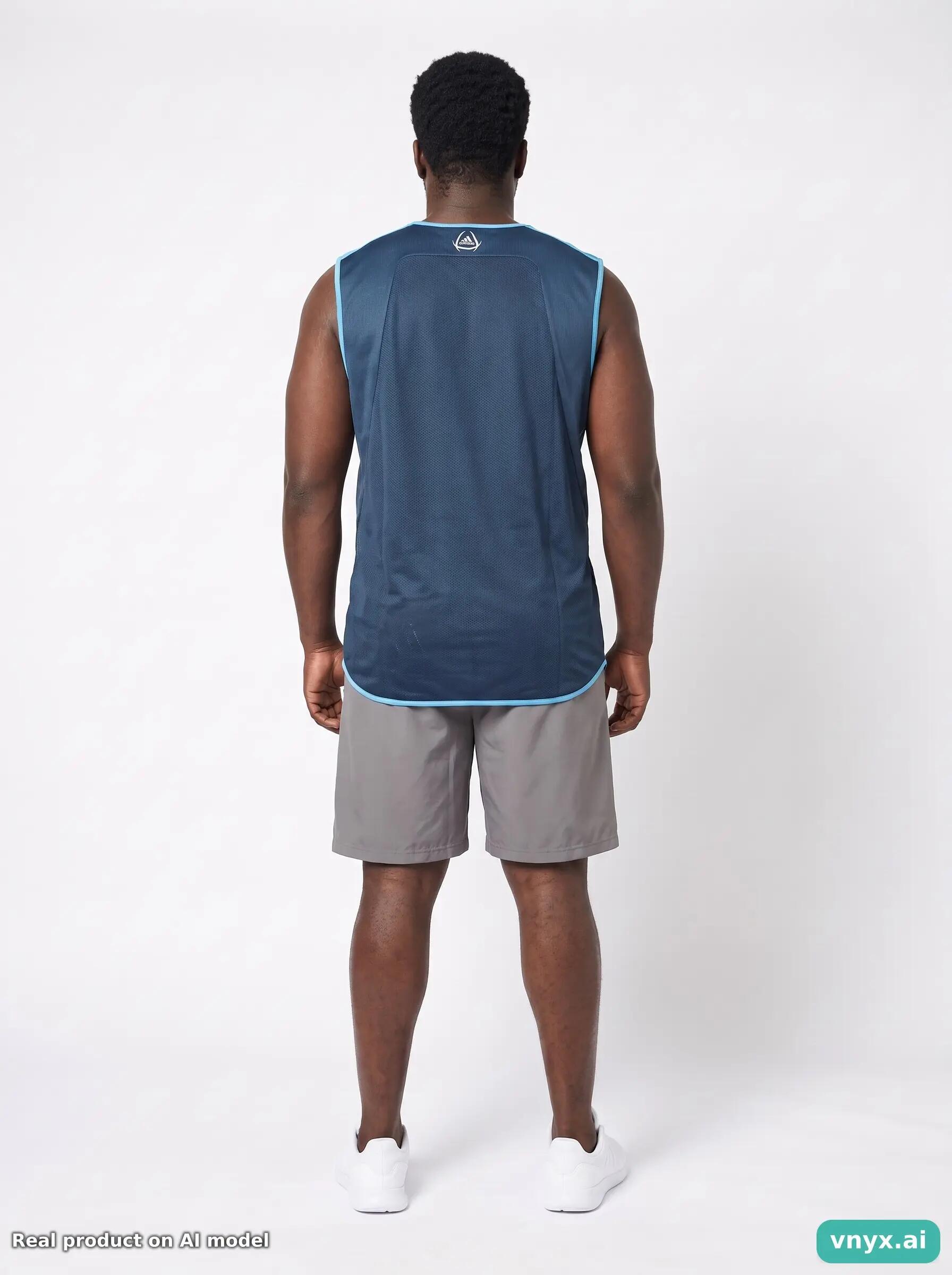 Second Life - Adidas Tank Top in Navy Blue size L 4/5
