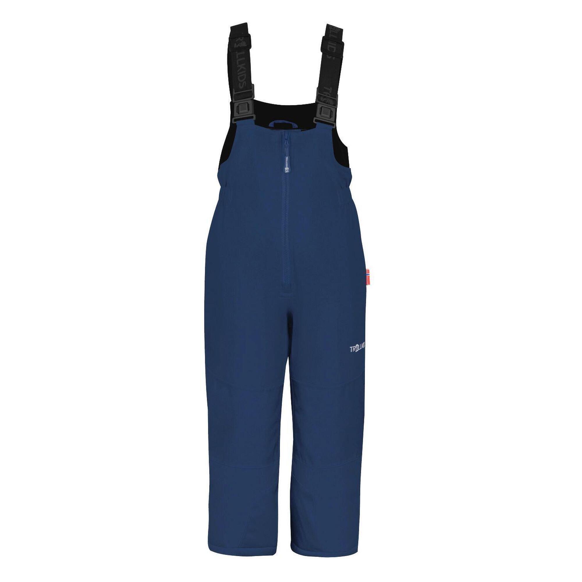 TROLLKIDS Kinder Skihose Nordkapp Wasserdicht Mystikblau
