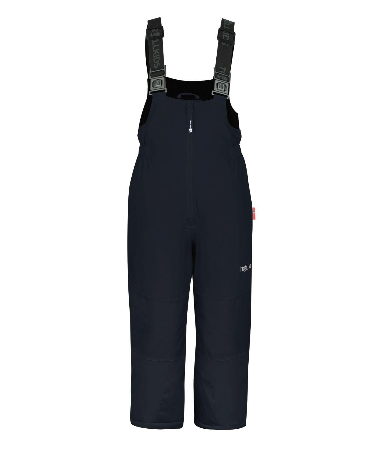 TROLLKIDS Kinder Skibroek Nordkapp Waterdicht Ademend Zwart