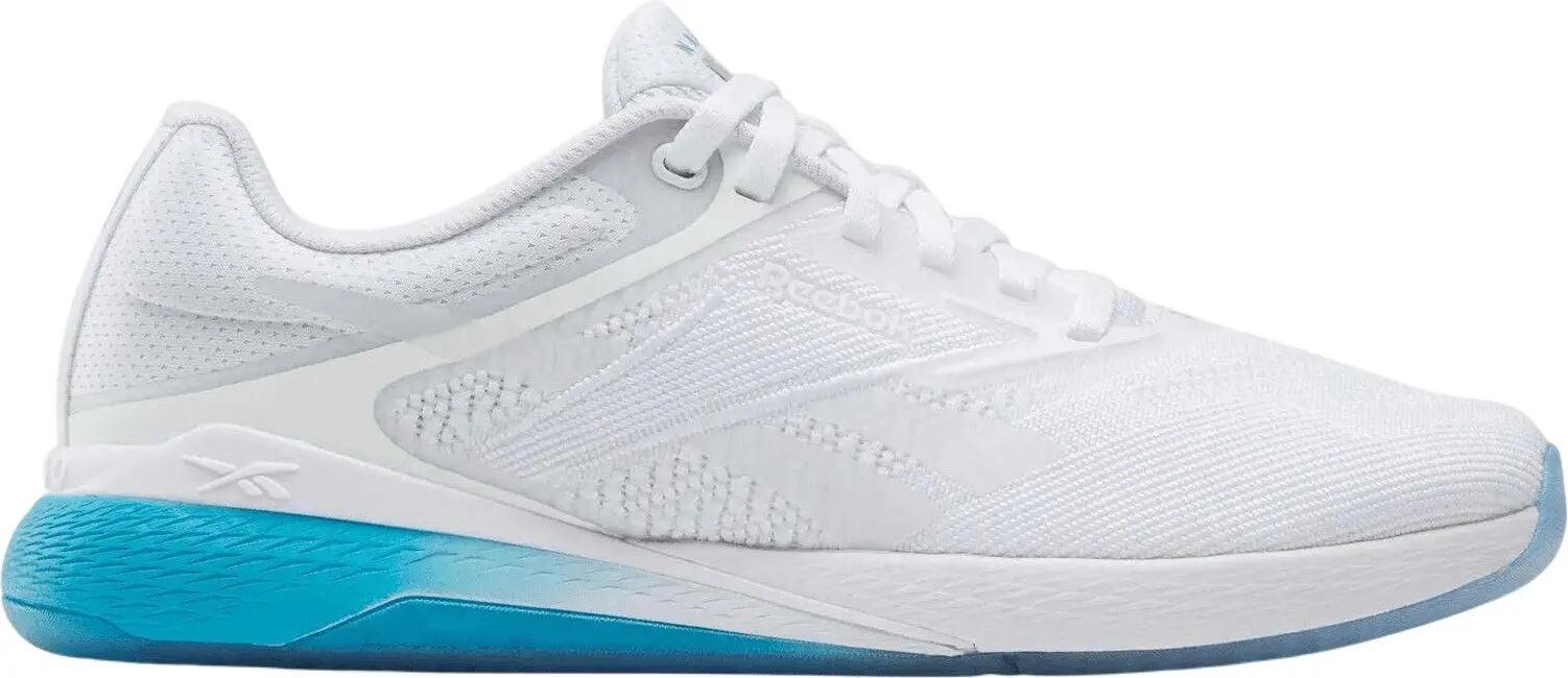 Chaussures Training Reebok Nano X5 Blanc/Bleu Femme 1/7
