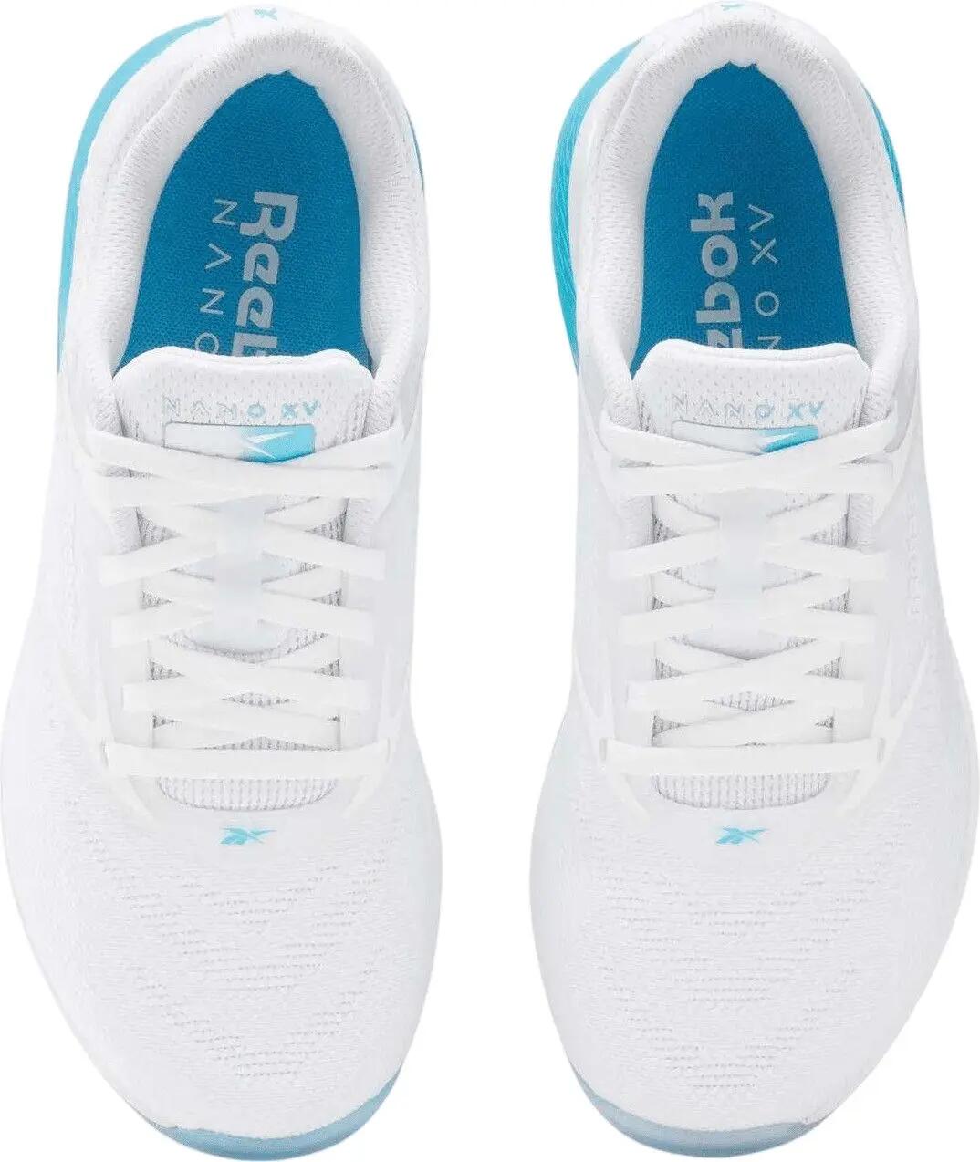 Chaussures Training Reebok Nano X5 Blanc/Bleu Femme 4/7