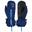 Kinder Fausthandschuh Troll Marineblau / Mittelblau Größe 4,5; 7-8 Jahre