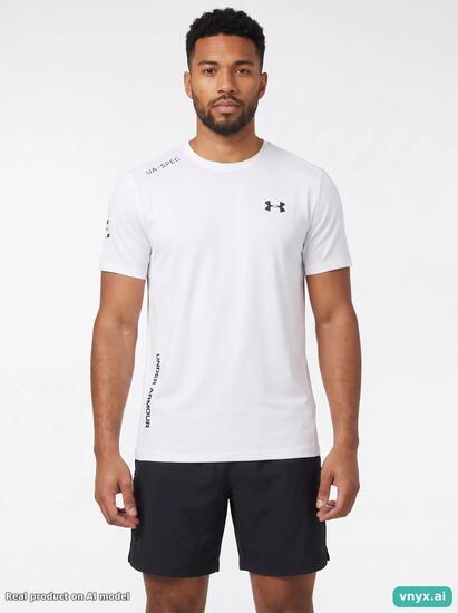 Second Life - Vintage Under Armour White T-Shirt Men M