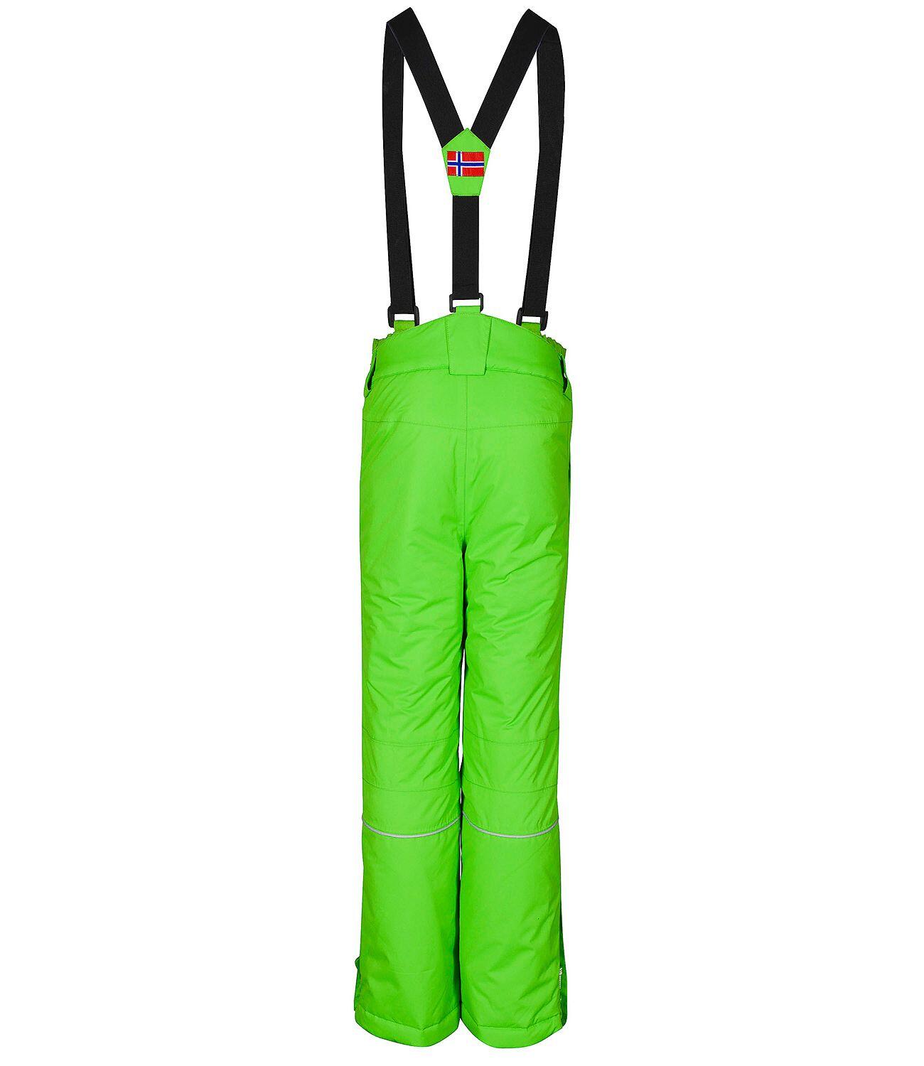 Kinder Skihose Slim Holmenkollen Wasserdicht Hellgrün 2/3