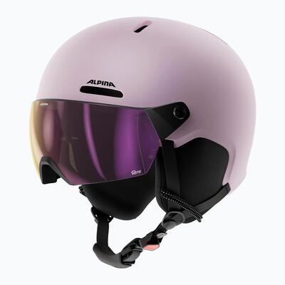 Alpina zupo 2 visor q-lite skihelm voor kinderen