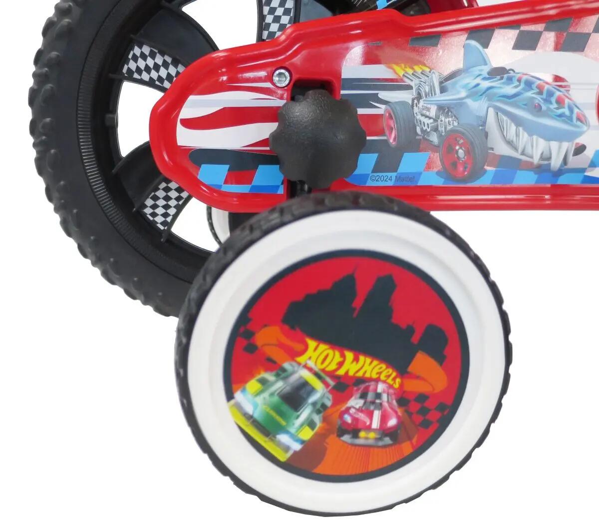 Rower dziecięcy Mattel HOT WHEELS 12" czarny 5/7