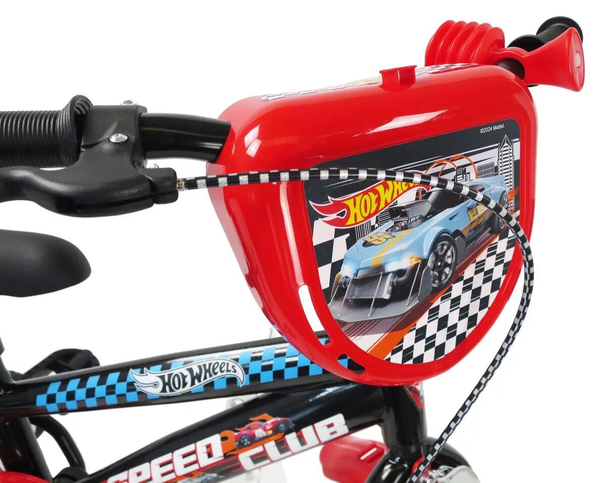 Rower dziecięcy Mattel HOT WHEELS 12" czarny 3/7