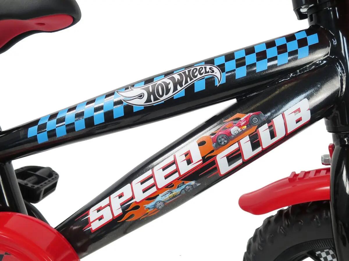 Rower dziecięcy Mattel HOT WHEELS 12" czarny 2/7