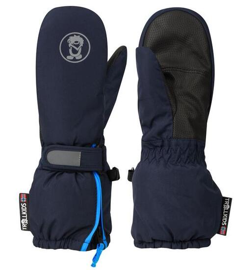 Moufle enfant Troll XT Bleu marine / Bleu moyen Taille 4 ; 6-7 ans