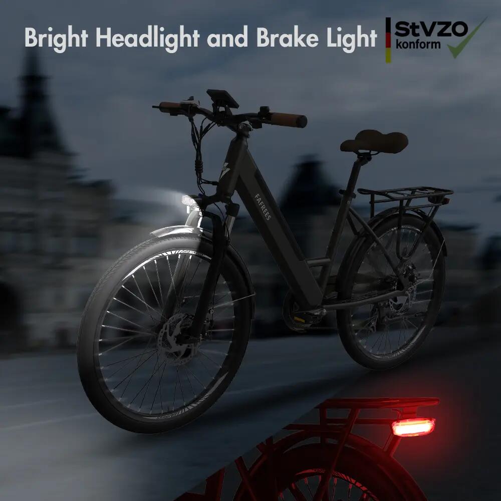 FAFREES F26 Pro Mestský elektrický bicykel s nízkym rámom 26'' 250W 36V 15Ah 9/15