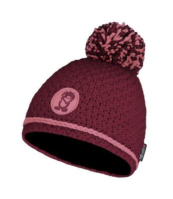 Kinder Bommelmütze Hemsedal Blaugrün/Wasserblau