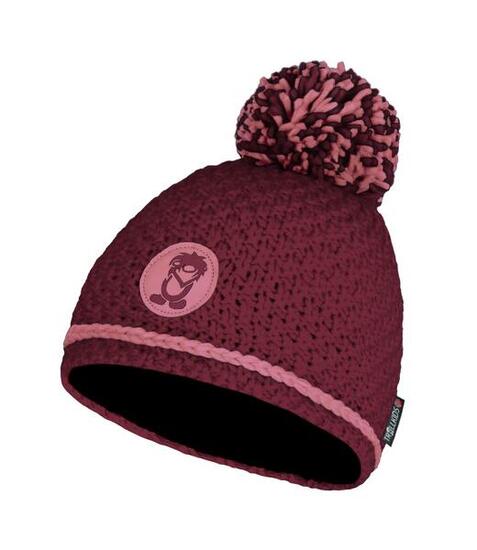 Kinder Bommelmütze Hemsedal Blaugrün/Wasserblau