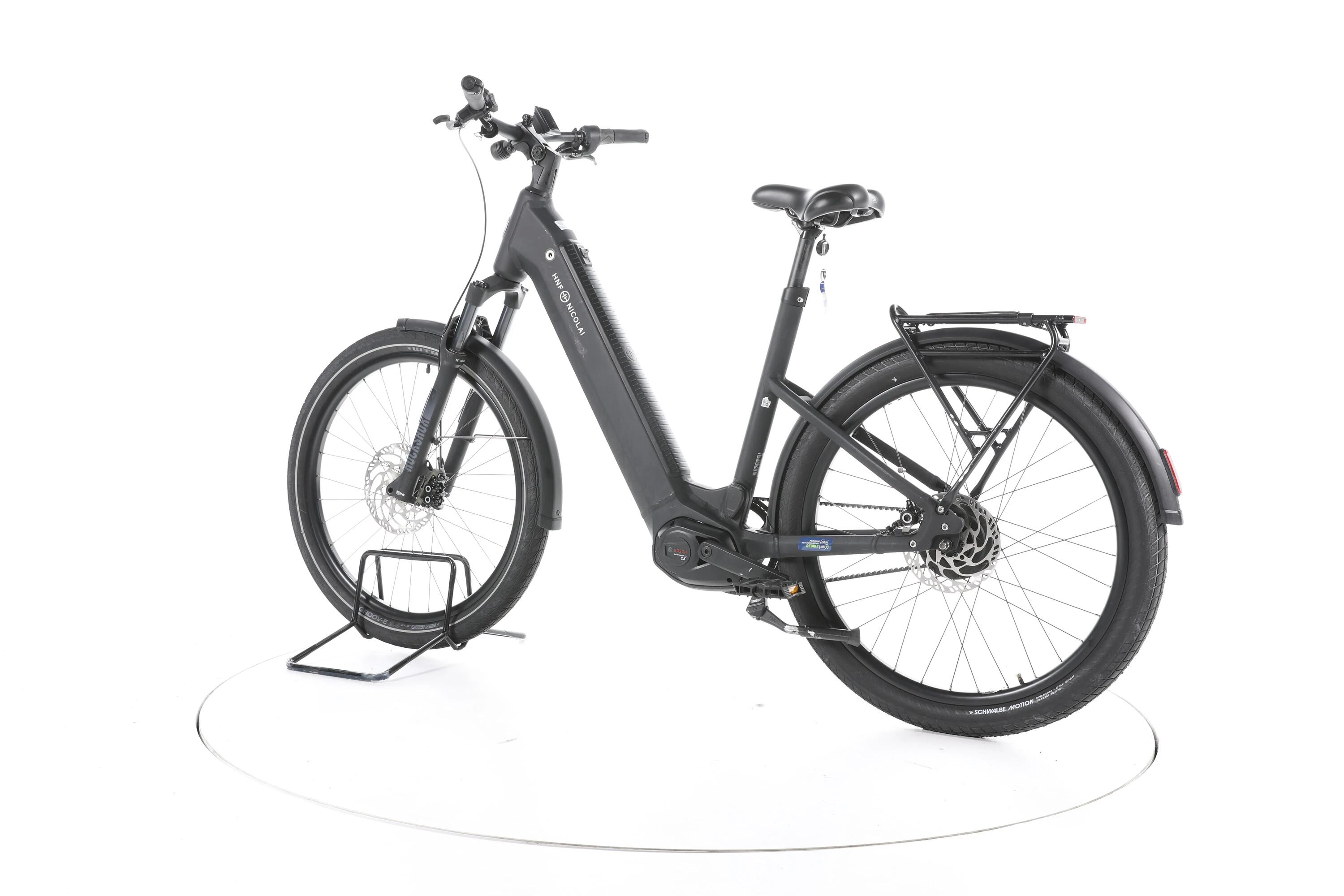 Tweedehands - HNF Nicolai UD4 All Terrain City E-Bike Lage instap - Zeer goed 7/7