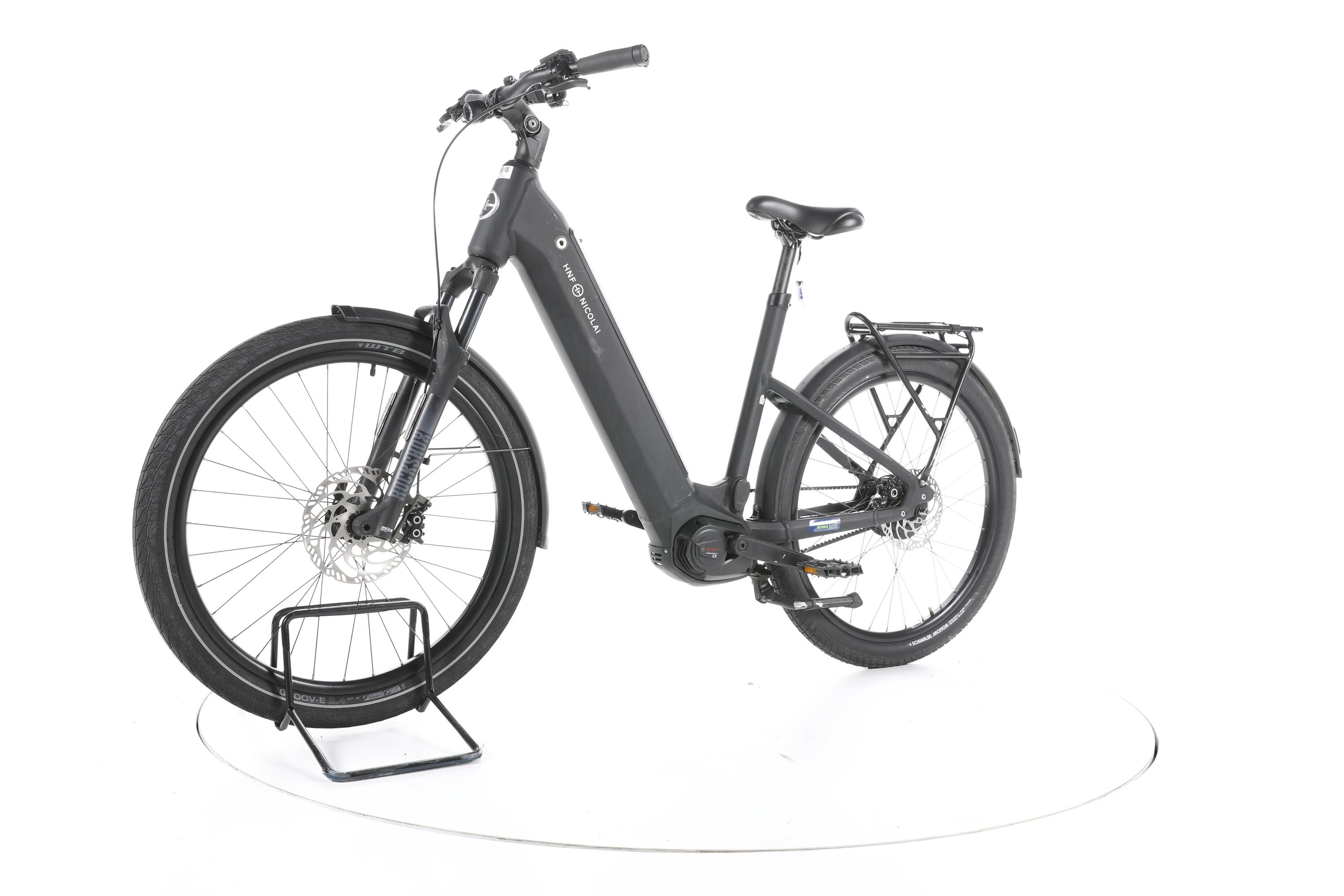 Tweedehands - HNF Nicolai UD4 All Terrain City E-Bike Lage instap - Zeer goed 5/7
