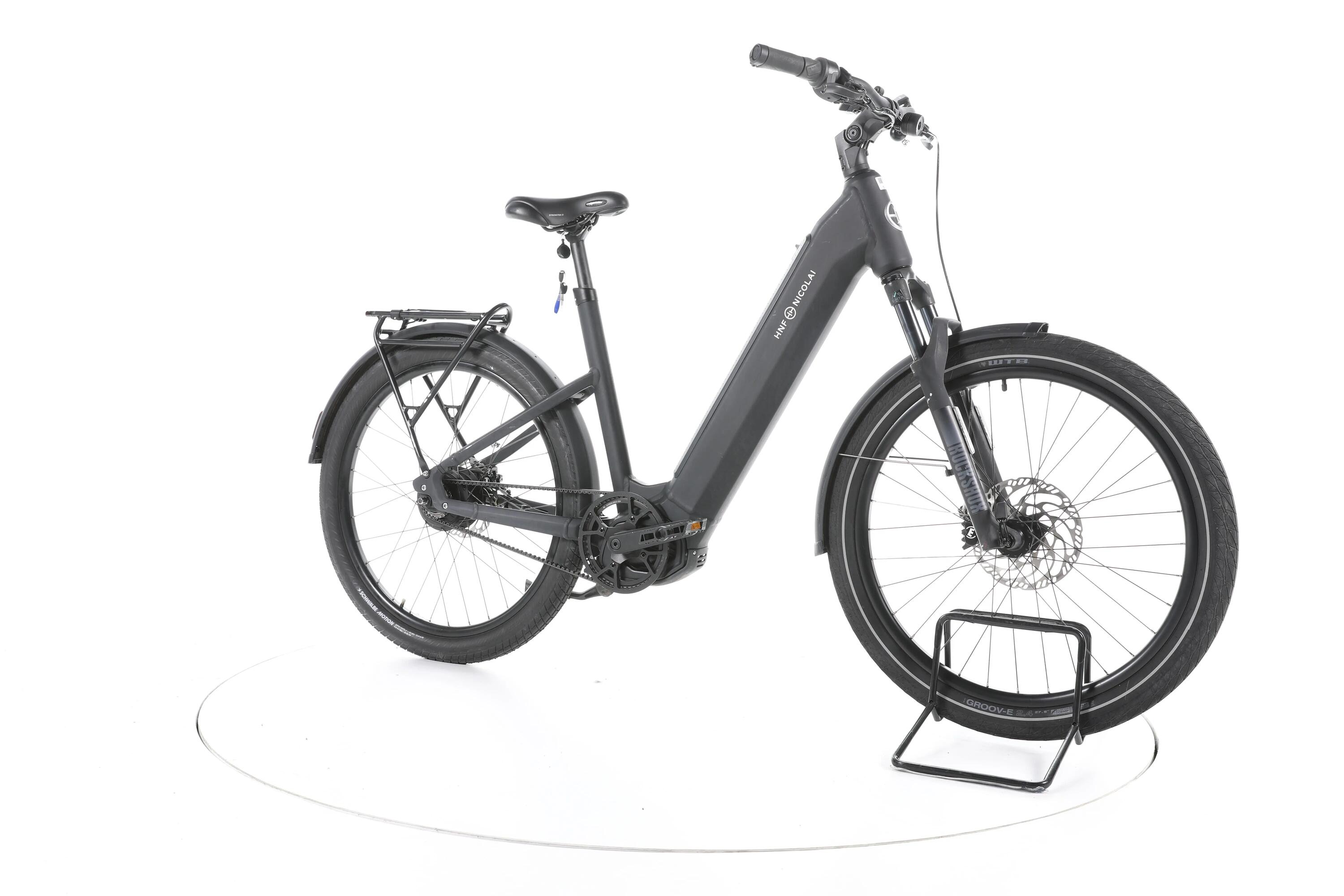 Tweedehands - HNF Nicolai UD4 All Terrain City E-Bike Lage instap - Zeer goed 2/7