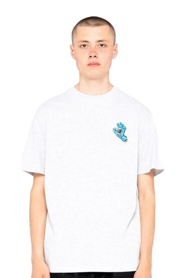 T-shirt SANTA CRUZ Screaming Hand à manches longues - Blanc, XL