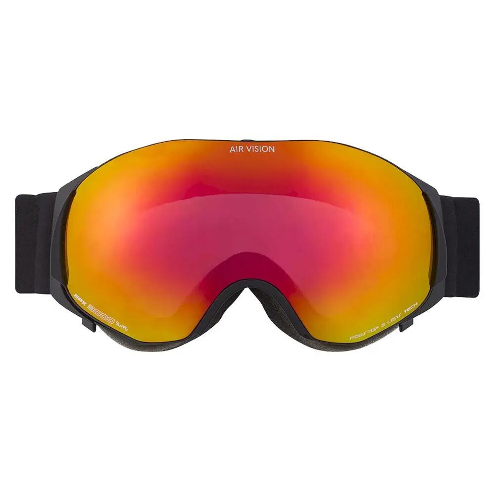 Masque de ski Noir/Rose Femme Cairn Air Vision 3/3