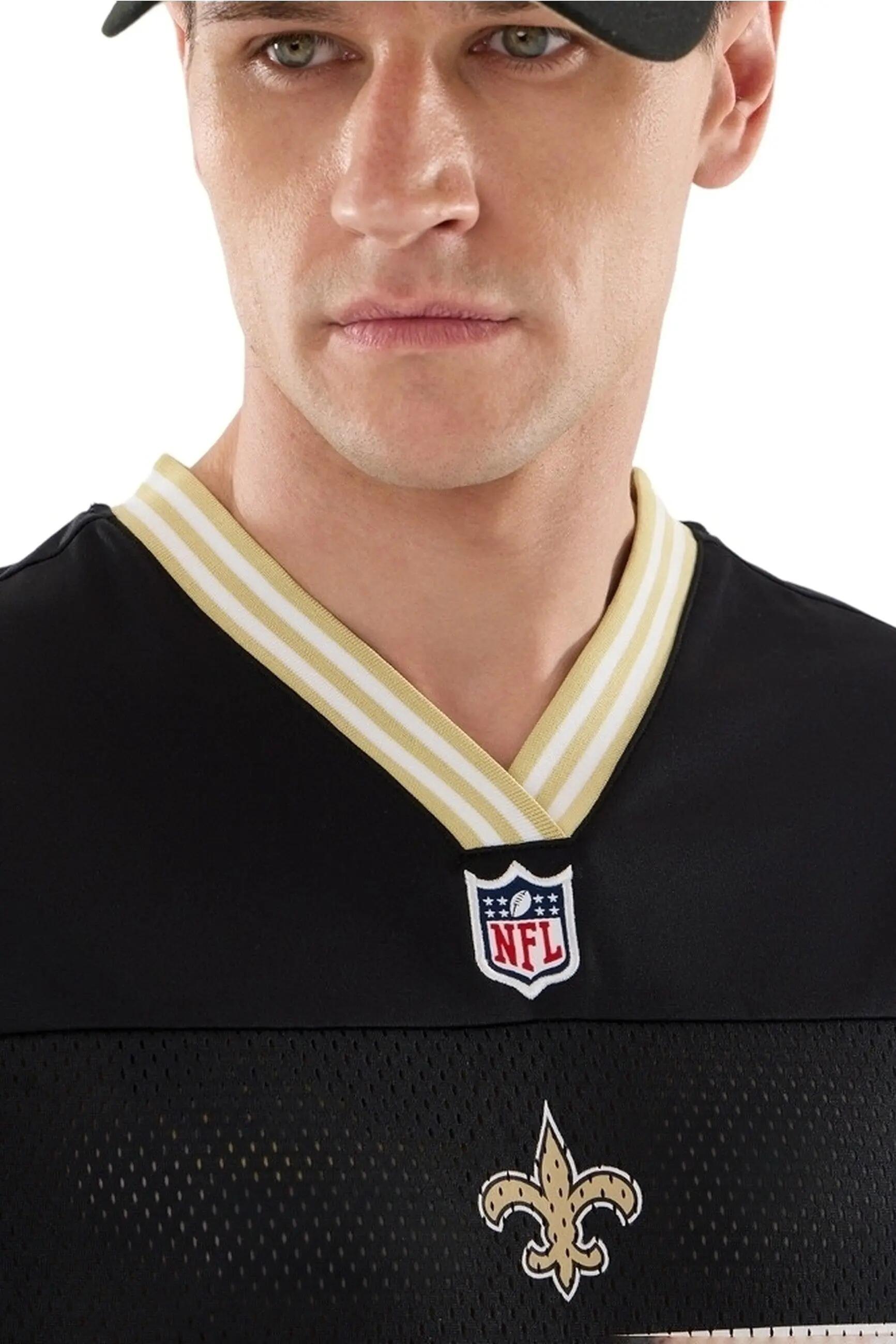 Maillot NFL New Orleans Saints New Era Mesh Noir 6/6