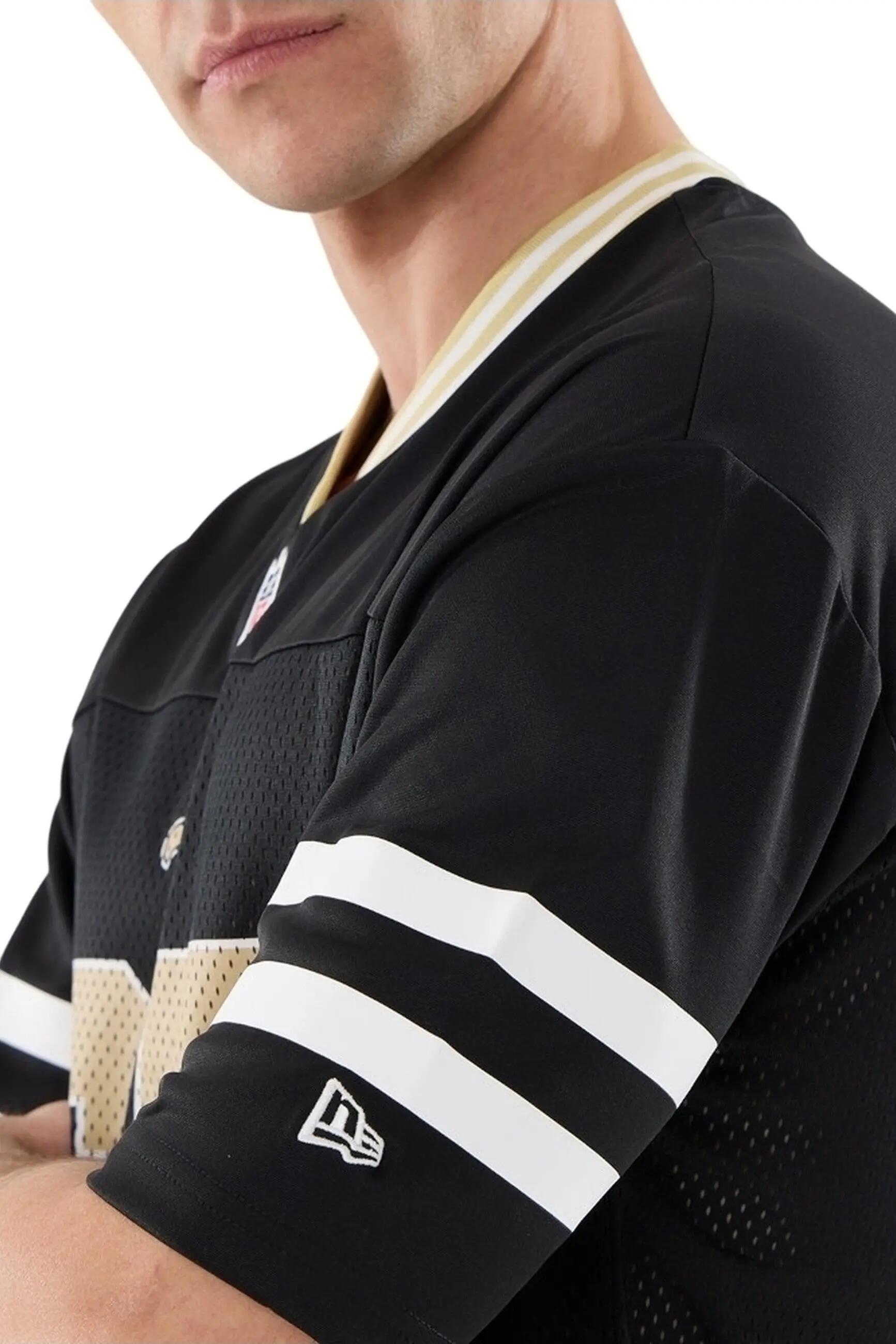 Maillot NFL New Orleans Saints New Era Mesh Noir 5/6